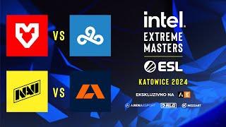 IEM KATOWICE 2024 - GRUPNA FAZA - MOUZ vs Cloud9  NaVi vs Apeks