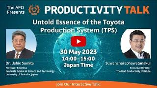 Untold Essence of the Toyota Production System TPS