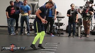 MOVE LIKE VASYL LOMACHENKO LOMACHENKOS FULL FOOTWORK WORKOUT