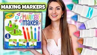 Testing CRAYOLA MARKER MAKER Craft Kit