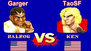 Street Fighter II Hyper Fighting - Garger vs TaoSF FT5