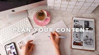 How to Plan Your Social Media Content + Free PDF Download  by Erin Elizabeth
