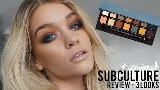 ABH SUBCULTURE PALETTE REVIEW + 3 LOOKS