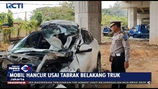 Artis  Dylan Carr Alami Kecelakaan di Tol JORR hingga Mobilnya Rusak Parah - SIM 0111