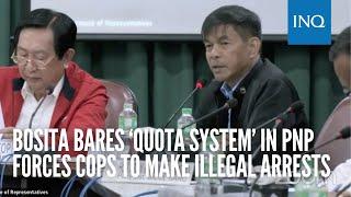 Bosita bares ‘quota system’ in PNP forces cops to make illegal arrests