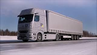 New Mercedes-Benz Actros tested in Finland