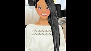 Stardoll Perfect Wig Tutorial- Black Hair