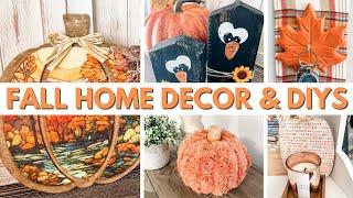  SAVE MONEY with these gorgeous Fall DIYs  Dollar Tree Fall Home Decor Ideas for 2024