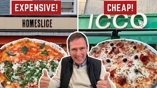 A CHEAP vs EXPENSIVE PIZZA in LONDON