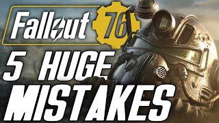 Dont Make These HUGE Mistakes While Playing Fallout 76 as a NEW PLAYER