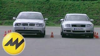 Auto Test Vergleich Audi A8 4.2 vs. BMW 745i