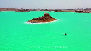 The young lake of Kalout Shahdad desert Kalut Kalot Kaloot Kerman Iran دریاچه کلوت شهداد