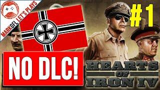 Hearts of Iron 4 Germany Historical with no DLC - part 1