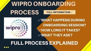 Wipro Virtual onboarding Day  What actually happens during onboarding day  Elite  Wilp  Turbo