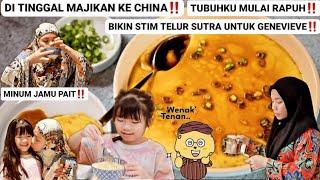 BADANKU MULAI LEMAH‼️Majikan Ke China Lagi Bikin Telur Sutra Untuk Genevive‼️