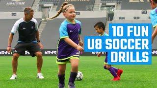 10 Best U8 Soccer Drills  Fun Soccer Drills by MOJO