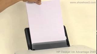 HP Deskjet Ink Advantage 2545 - Removing Cartridges