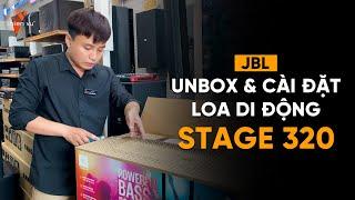 Loa Di Động Mới 2024 JBL PARTYBOX STAGE 320 Đã Có Hàng Chính Hãng  Unbox & Setup Gửi Khách ở Tỉnh