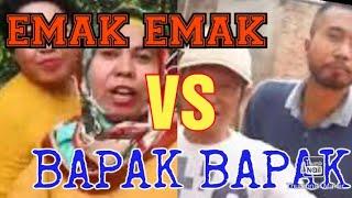 #BangIjalTV EMAK EMAK VS BAPAK BAPAK - PERANG PANTUN