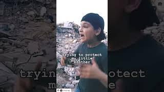 This is what happen ln Gaza Palestine ? A rap song to share #shorts هذا مايحدث في غزة