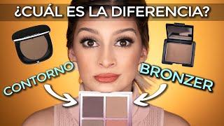 CONTORNO VS BRONZER  DIFERENCIAS