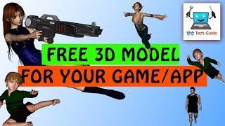 Download Free 3d characters for APP or GAME  Royalty free 3d images  free app resources