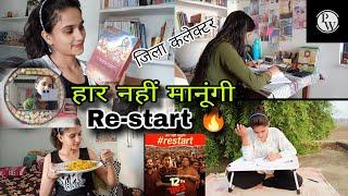 My New restart  I Woke Up At 4.00AM To Study For UPSC*My 12 hours Routine*#restart#12thfail #upsc