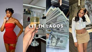 LIT IN LAGOS Strip club Halloween Fashion week Photoshoots VLOG