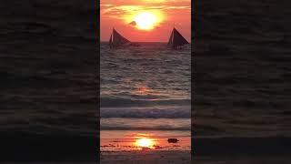 Boracay sunset #beachview