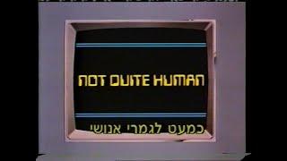 Not Quite Human Israel VHS Opening Disney 1990?