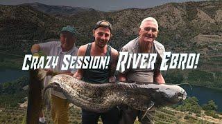 2 OLD MEN FISHING THE RIVER EBRO WITH THEIR GRANDSONS *MONSTERS*