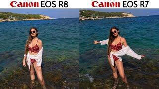 Canon EOS R8 vs Canon EOS R7 Camera Test