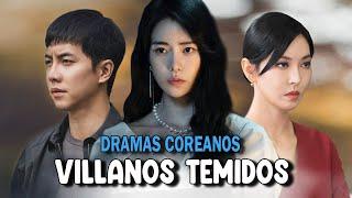 Los 9 VILLANOS Más Temidos de los DRAMAS COREANOS - 2023   Keleer Dik