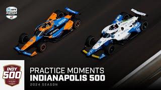 Top moments from Final Practice for 2024 Indianapolis 500  Extended Highlights  INDYCAR