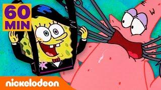 Bob Esponja  ¡UNA HORA de lo mejor de la PRIMERA tempora de Bob Esponja Parte 2  Nickelodeon