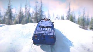I used the most OVERPOWERED vehicle in SnowRunner