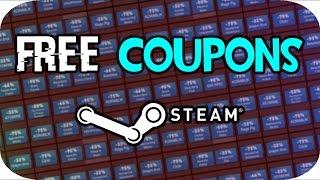 How To Get FREE GAME COUPONS on Steam