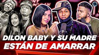 DILON BABY LLEGA CON SU MAMA Y PIERDE EL CONTROL EN ENTREVISTA “MANDA FUEGO A ROCHY Y SE DESAJOGA”