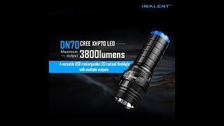 REVIEW Imalent DN70 flashlight GEARBEST.COM