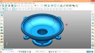 Powershape Tutorial No.77 - 3D Advance CAD Practice