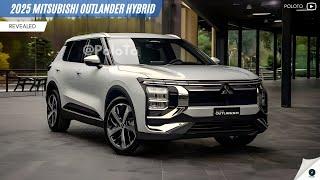 New 2025 Mitsubishi Outlander Hybrid Revealed - Elegant and capable SUV