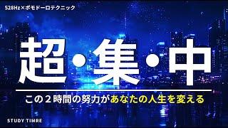 【驚異的な集中力を引き出す勉強用音楽】今の自身の行動が未来を作る「夢をかなえるための2時間」