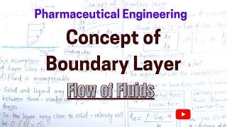 Concept of Boundary Layer