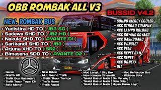 OBB ROMBAK AVANTE D1 D2 JB3 JB3 SG SR2 JB2 HD SOUND MERCY KULER BUSSID V4.2