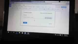 COMO CREAR UN DOCUMENTO COMPARTIDO A TRAVÉS DE GMAIL