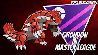 Groudon In master League Is A Monster And Complete Domination In PvpBattles In Pokemon Go #pokemongo