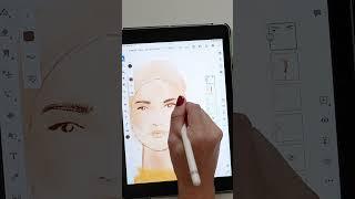 drawing on an iPad ️