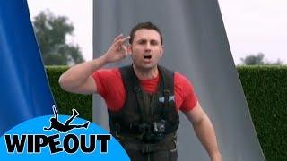 Matt gets mashed   Total Wipeout  Clip