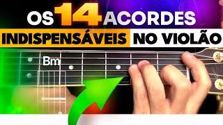 Aula de Violão 14 ACORDES FÁCEIS que todo iniciante deveria saber