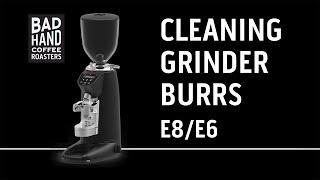 Compak Coffee Grinder E8  E6 Burr Clean